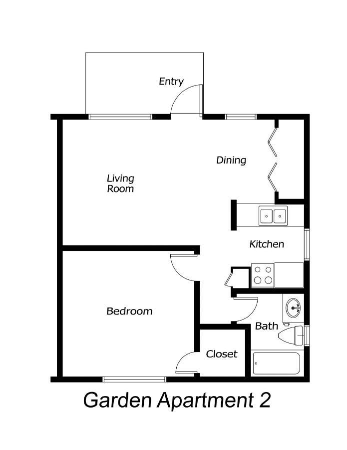 Bamboo Apartments 홈즈비치 외부 사진